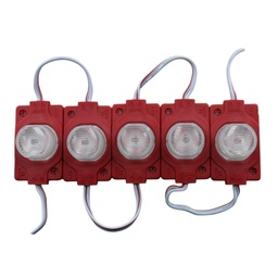 [ML1-RJx5] GEN- 5pz MÓDULO SÚPER LED CON ÓPTICA 1.4W ROJO