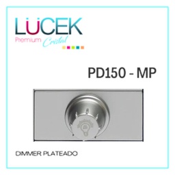 [PD150-MP] LCK- DIMMER PLATEADO