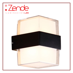 [AG-AR25666-2X5W] ZEN- ARBOTANTE TRANSPARENTE OPALINO 3000K