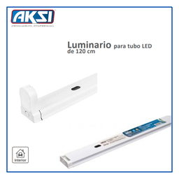 [118081] AKS- LUMINARIO PARA 1 TUBO LED