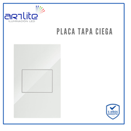 [APL-212] INN- PLACA TAPA CIEGA BCO