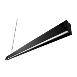 [ADE-609] INN- DECORATIVO COLGANTE LED LINEAL 45W 1.2M ALUMINIO NEGRO BLANCO FRÍO