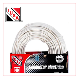 [CAIUSA100-10B] IUS- 100m CABLE THHW-LE #10 BLANCO