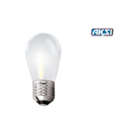 [122212] AKS- FOCO LED COLOR S14 1W CÁLIDO 3000k