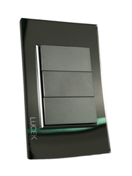[BP1200-CEP] LCK- PLACA METÁLICA CIEGA ESPEJO PLATEADO