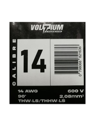 [VOLTIUM14BC] VMX CABLE THW COBRE CAL 14 BCO VOLTIUM