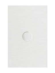 [BF04-B] LCK - PLACA PLACA CON DIMMER FLAT BLANCO