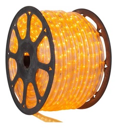 [DD-03V-07-10A-25M] ILV - 25m Manguera LED SMD5050 DORADA c/1 CLAVIJA