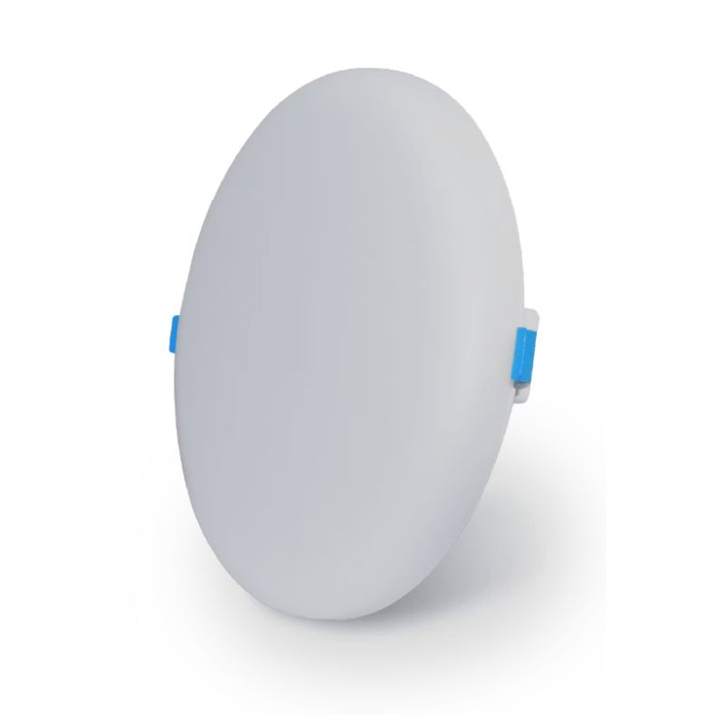 AKS - LUMINARIO CIRCULAR EMPOTRABLE AJUSTABLE Y DE SOBREPONER 22W CALIDO