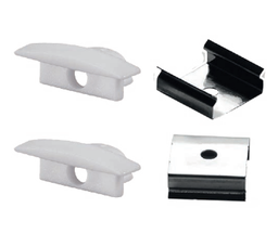 [WPE-002] WIN- KIT PARA PERFIL ALUMINIO WPE-102 10 Tapas y 10 Clips