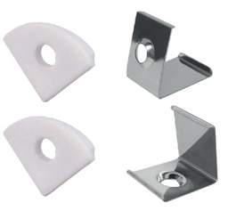 [WPE-003] WIN- KIT INSTALACION PERFIL TRIANGULAR WPE-103 10 Tapas y 10 Clips