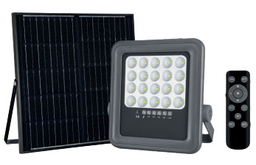 [ASL-006] INN- REFLECTOR SOLAR EXTERNO CON PANEL Y CONTROL REMOTO 500LM BF