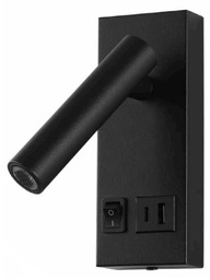 [ADE-038] INN- LUMINARIA LED LECTURA PUERTOS USB BLANCO FRÍO