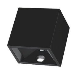 [WDE-012] WIN -  LUMINARIA LED MINI 5CM PARED CUBO DOBLE DISPARO 2W EXTERIOR IP65 BLANCO CÁLIDO
