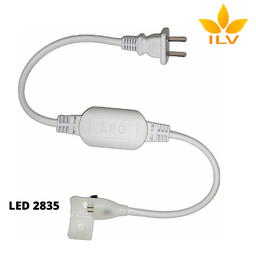 [DD-05V-0400-01A] ILV- CABLE DE PODER CON CLAVIJA P/ MANGUERA 6-7 MM