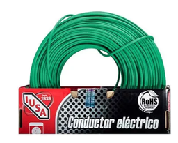[CAIUSA100-10VD] IUS- 100m CABLE THHW-LS #10 VERDE