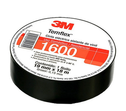 [CINTADEAISLAR3MTEMPLEX-1600NG] 3M - CINTA ELÉCTRICA TEMFLEX 18.4mm x 18m 1700
