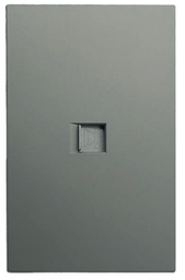 [APL-409] INN - PLACA LUXURY DE CONTACTO RED LAN TIPO RJ45 CAT5 COLOR GRIS OXFORD