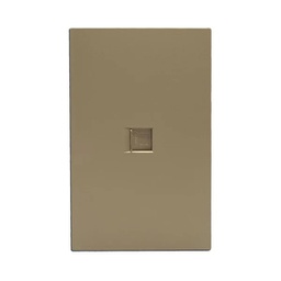 [APL-508] INN - PLACA LUXURY CONTACTO TELEFÓNICO COLOR ORO