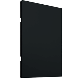 [APL-612] INN - PLACA LUXURY DE TAPA CIEGA COLOR NEGRO