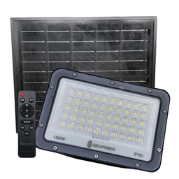 [REFLEDSOL/100W] GEO- REFLECTOR SOLAR 100W 6500K 1000 LM