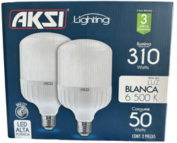 [116444] AKS- FOCO LED ALTA POTENCIA 50W 2PACK