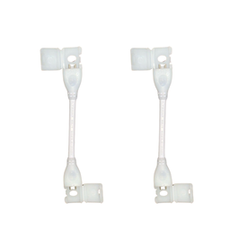 [WAC-205] WIN- CONECTOR EXTENSIÓN MANGUERA LED COB 15CM EXTERIOR KIT 2PZAS