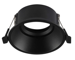 [ADE-114] INN- EMPOTRABLE ARO METÁLICO DIRIGIBLE PROFESIONAL NEGRO INTERIOR BASE GU10