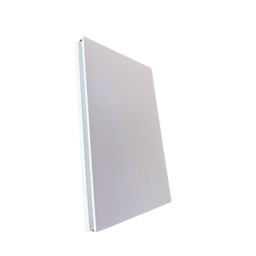 [APL-701] INN - PLACA LUXURY APAGADOR DE 1 INTERRUPTOR 3 VIAS COLOR BLANCO