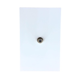 [APL-710] INN - PLACA LUXURY CONTACTO TELEVISIÓN  COLOR BLANCO