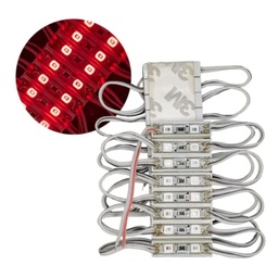 [MM2-RJx10] 10pz MODULO LED MINI 2 LEDS 2835 ROJO