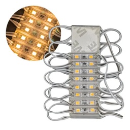 [MM2-BCx10] 10pz MODULO LED MINI 2 LEDS 2835 CALIDO