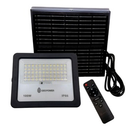 [REFLEDSG/100W] GEO - REFLECTOR SOLAR 1100LM  6AH EQUIVALENTE A 100W