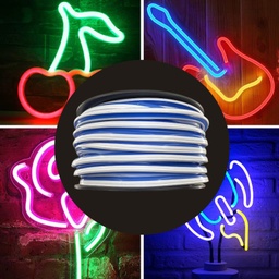 [TINEO-2G-AZ-1M] GX- TIRA NEON 2da GEN 12V 120L/M 1M 6MM AZUL