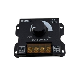 [DIM12-24-25A] GX- DIMMER DE PERILLA 12V-24V/25A P/MODULO Y TIRA LED