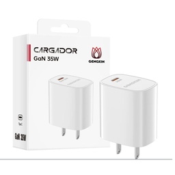 [C35AB] GX- CARGADOR 35W BLANCO TIPO C
