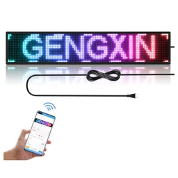 [LRGB-WIFI] GX- LETRERO-RGB-P10-WIFI-100*20*5.5CM