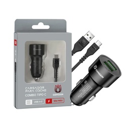 [CR103A] GX- CARGADOR COCHE-GX-CR103A NEGRO