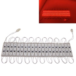 [ML3C-110-RJx10] 10pz Módulos Led C/ Lupa 110v Rojo Transparente