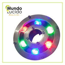[HIDRO6RGB] MLU- EMPOTRABLE SUMERGIBLE 6W RGB